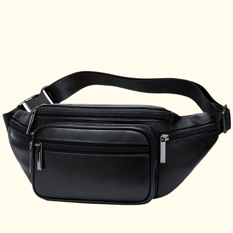 WanderVault | Vintage Leather Fanny Pack