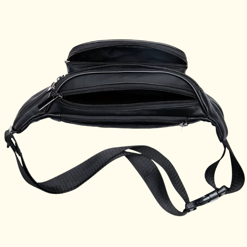 WanderVault | Vintage Leather Fanny Pack