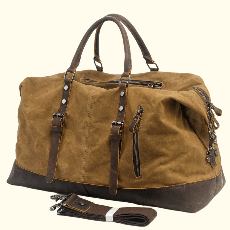 Brooklyn Canvas Overnight Carry-On Duffel Bag