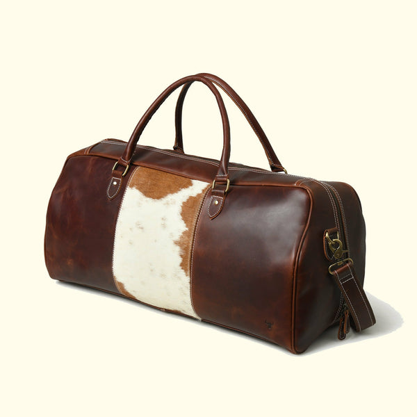 Dublin Buffalo Handmade Leather Duffle Bag - Frederic St James