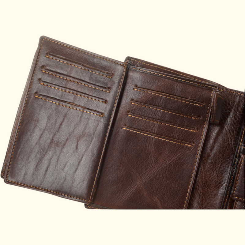 Full Grain Cowhide Leather Wallet