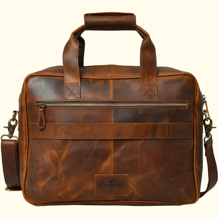 Cleveland Leather Business Laptop Bag