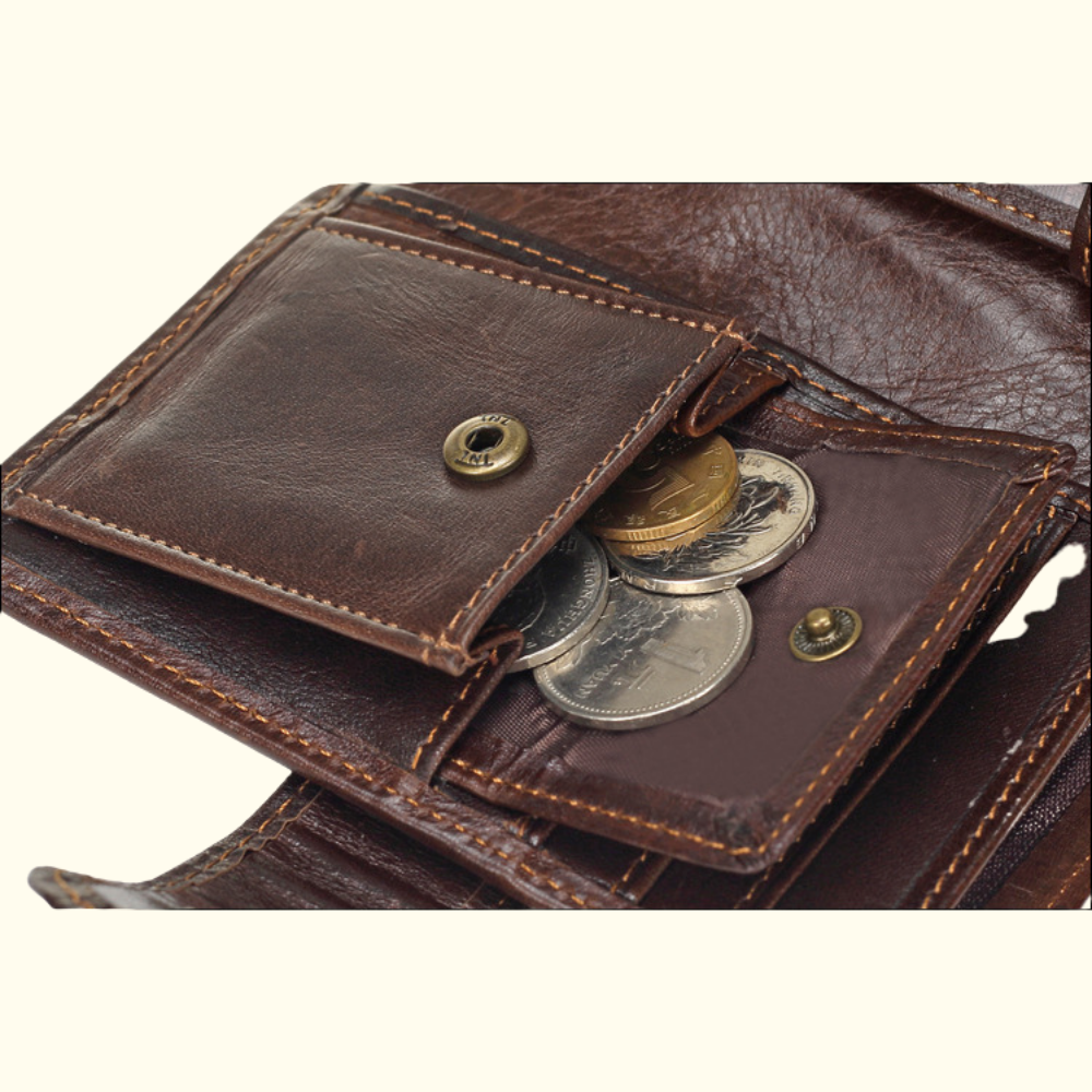 Full Grain Cowhide Leather Wallet