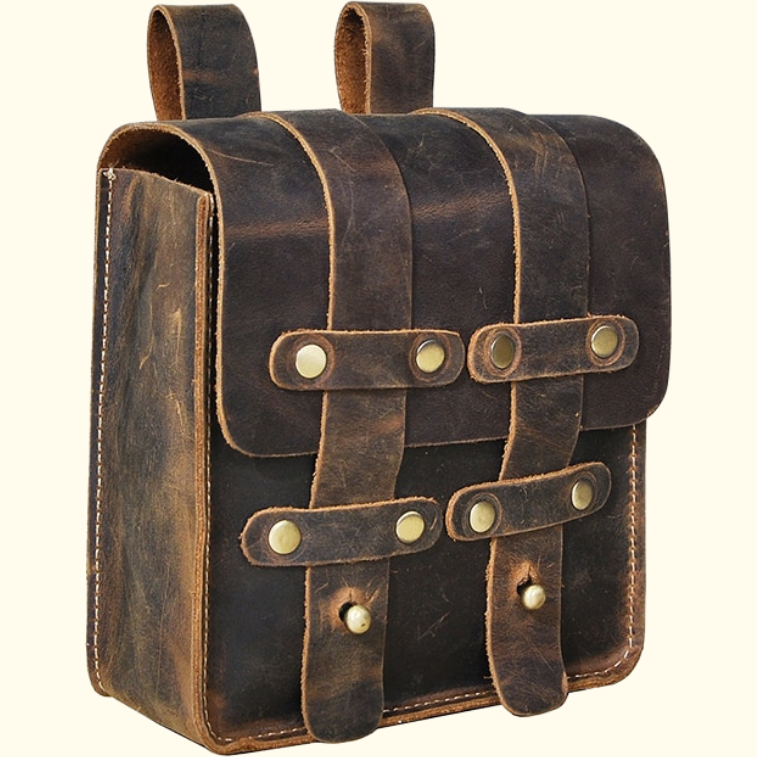 Waldorf Buffalo Leather Belt Bag