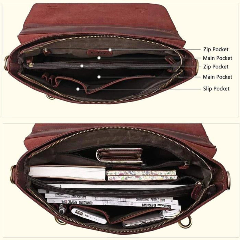 Elemental Laptop Bag- Tan Leather – Brandless