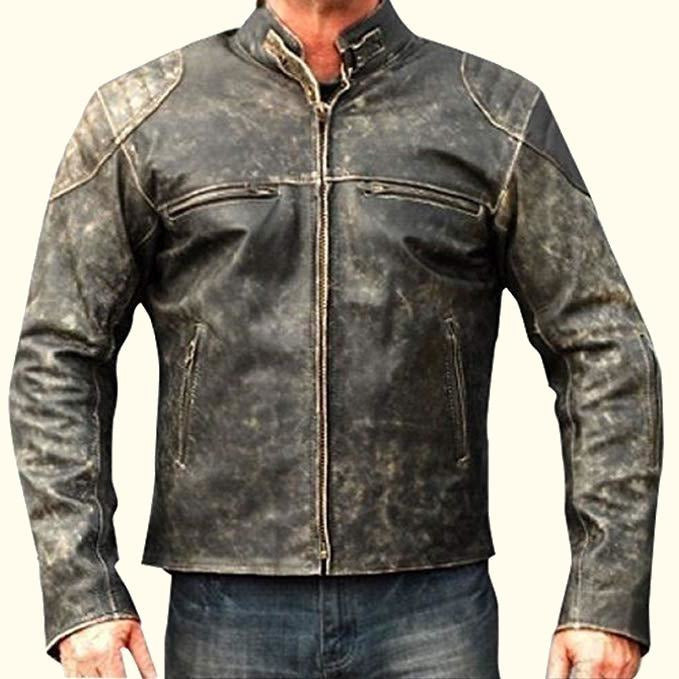 Vintage Buffalo Leather Jacket
