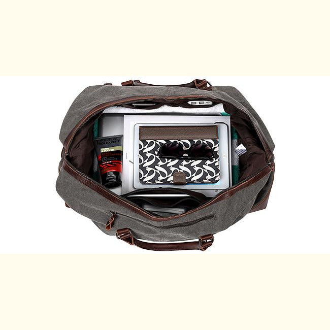 Brooklyn Canvas Overnight Carry-On Duffel Bag