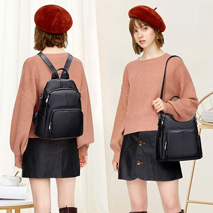 Lizzy Women Leather Backpack