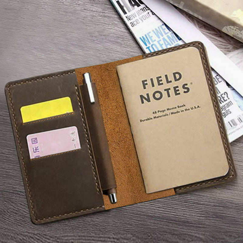Basel Vintage Leather Notebook Holder James Leather Basel vintage leather notebook holder james leather
