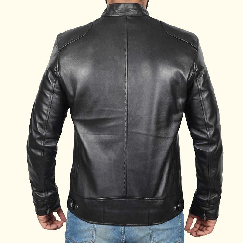 Black Moto Leather Jacket