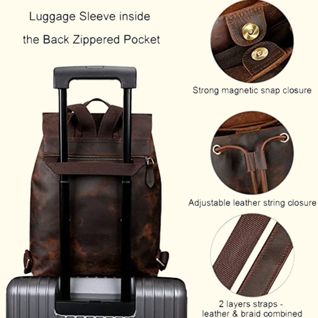 Women Vintage Travel Backpack