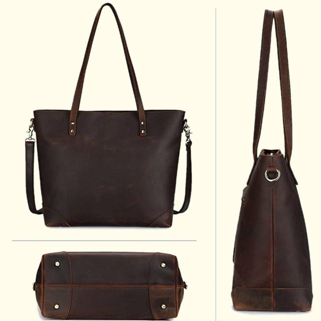 Lepa Women Leather Tote Bag