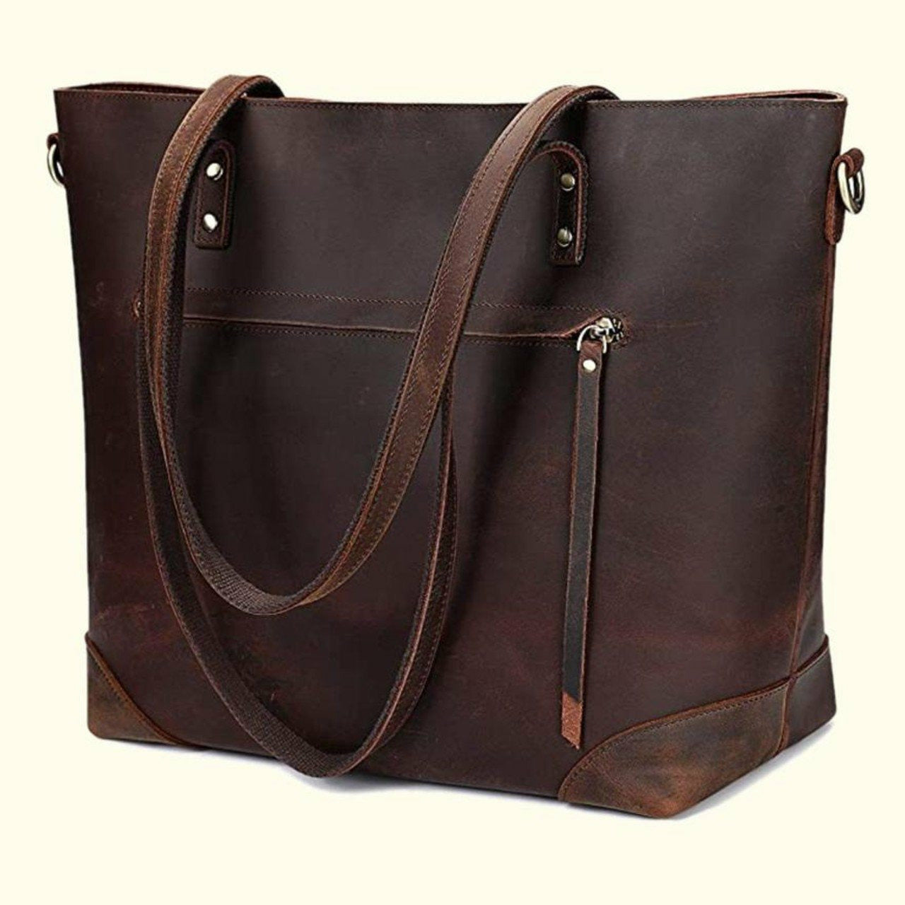 Lepa Women Leather Tote Bag