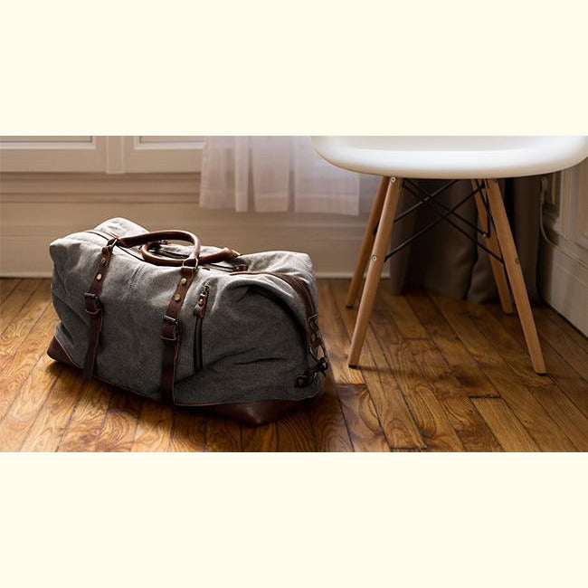 Brooklyn Canvas Overnight Carry-On Duffel Bag