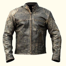 Vintage Buffalo Leather Jacket | James Leather